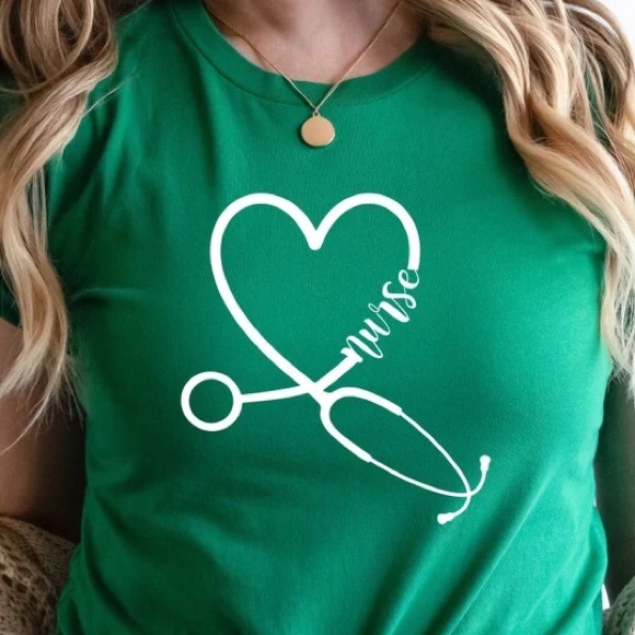 Gildan Tops - - Cute 🥰 Nurse 👩‍⚕️ Women 👕 t-shirt